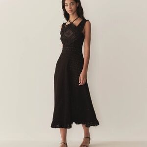 Doen Frieda Black Dress Size S